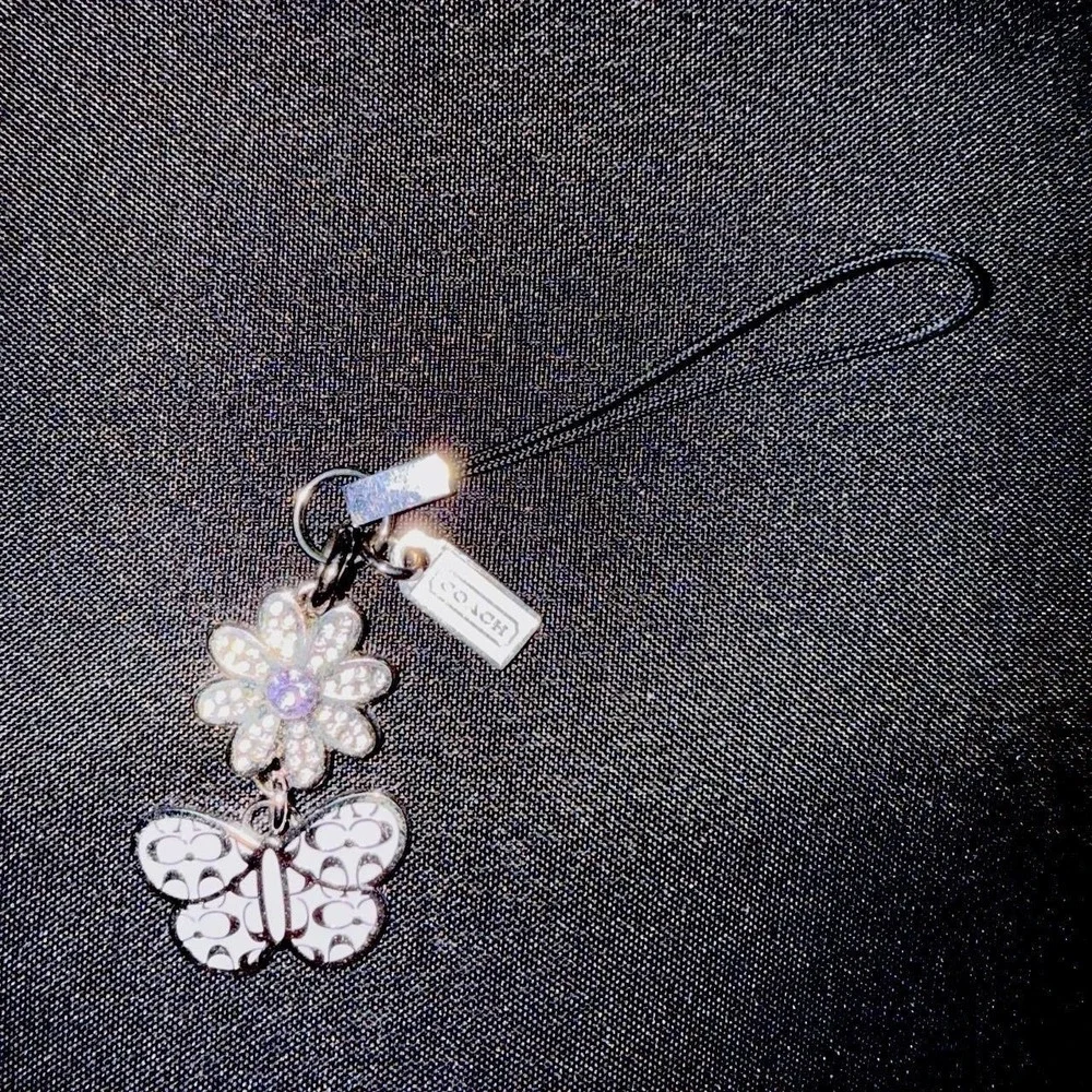 Coach purse or phone charm